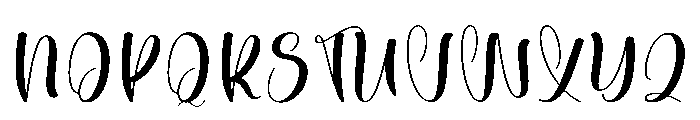 Humbling Font UPPERCASE