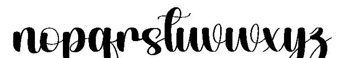 Humbling Font LOWERCASE