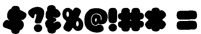 Humer Retro Font OTHER CHARS