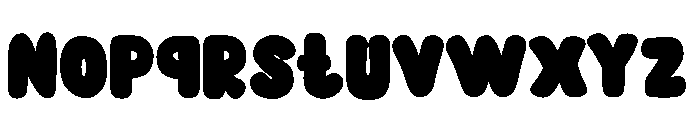 Humer Retro Font LOWERCASE