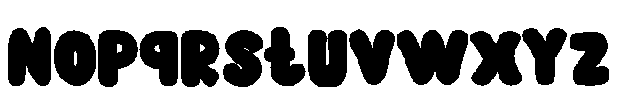HumerRetro Font LOWERCASE
