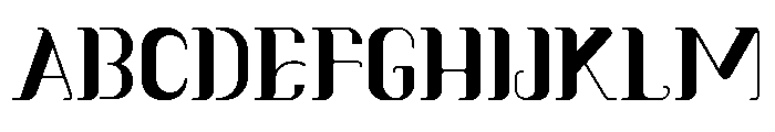 Humming Stats Regular Font UPPERCASE