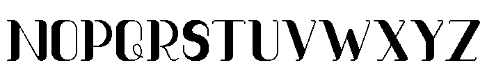 Humming Stats Regular Font UPPERCASE