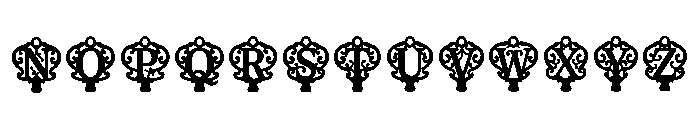 Humus Regular Font LOWERCASE