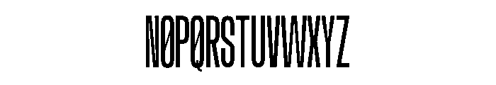 Hunders Regular Font UPPERCASE