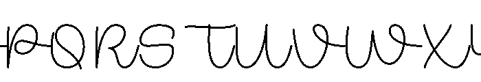 Hundred Miles Font UPPERCASE