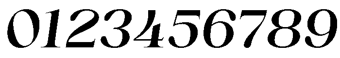 Hunger Minute Italic Font OTHER CHARS