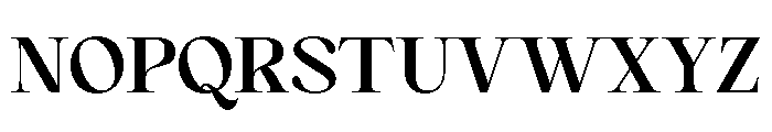 Hunger Minute Regular Font UPPERCASE