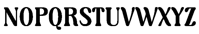 Hunky Dunky Regular Font UPPERCASE