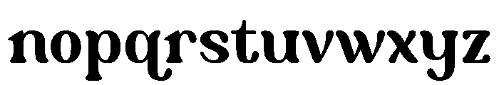Hunky Dunky Regular Font LOWERCASE