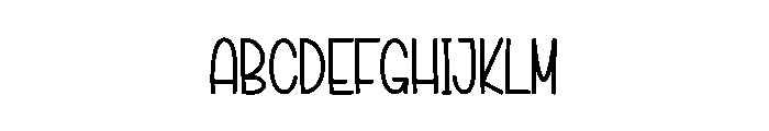 Hunter Newyear Font UPPERCASE