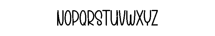 Hunter Newyear Font LOWERCASE
