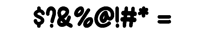 Hunter Rabbit Regular Font OTHER CHARS