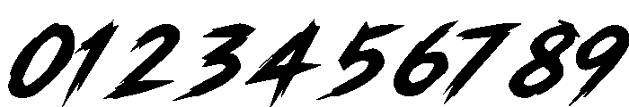 Yoga Lettering Creative Hunter Velocity Italic Font