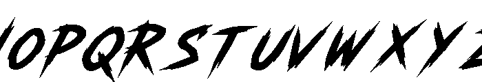 Yoga Lettering Creative Hunter Velocity Italic Font