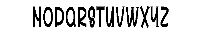 Hunter Welcome Font LOWERCASE