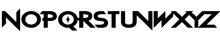 Hunters K-Pop Font UPPERCASE