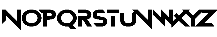 Hunters K-Pop Font LOWERCASE