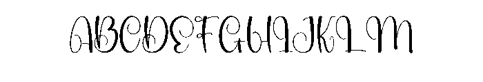 Hunting Agusty Font UPPERCASE
