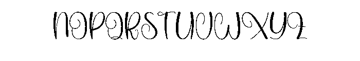 Hunting Agusty Font UPPERCASE