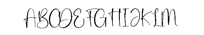 Hunting Bestfriends Font UPPERCASE