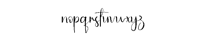 Hunting Bestfriends Font LOWERCASE