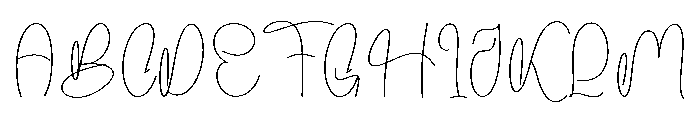 Hunting Bird Font UPPERCASE