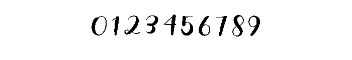 Hunting Calianda Font OTHER CHARS