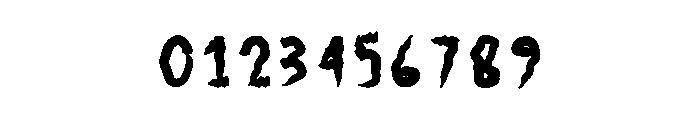 Hunting Midnight Font OTHER CHARS