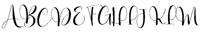 Hunting Ringlighty Font UPPERCASE
