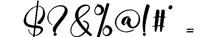 Huntingnight Font OTHER CHARS