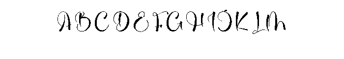 Huntingnight1 Font UPPERCASE