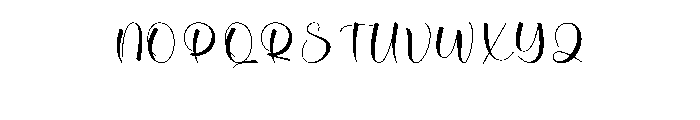 Huntingnight1 Font UPPERCASE