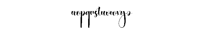 Huntingnight1 Font LOWERCASE