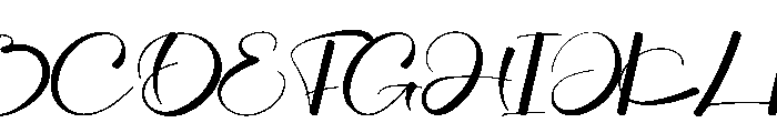 Huntingnight Font UPPERCASE