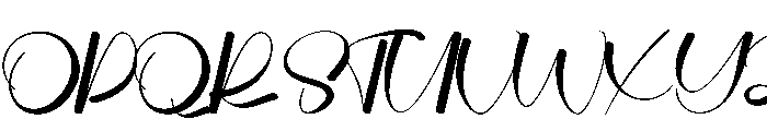 Huntingnight Font UPPERCASE