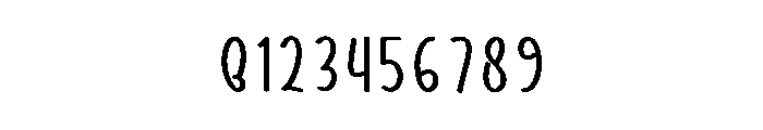 Husky Holiday Font OTHER CHARS