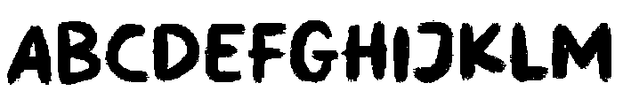 Hustle Jungle Regular Font UPPERCASE