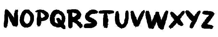 Hustle Jungle Regular Font UPPERCASE