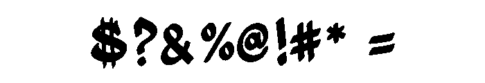 Hustle Street Font OTHER CHARS