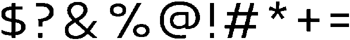 HU???? 130 otf (300) Font OTHER CHARS