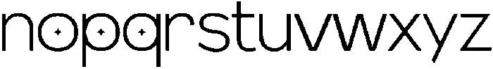 HUDiscopangpangKR Light otf (300) Font LOWERCASE