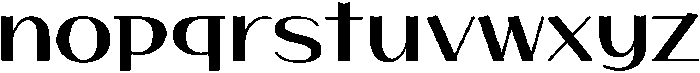 HUFlatwhiteKR Extra Bold otf (700) Font LOWERCASE