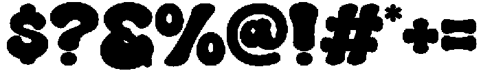 HUGLOH-Regular otf (400) Font OTHER CHARS