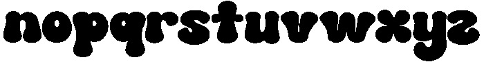 HUGLOH-Regular otf (400) Font LOWERCASE