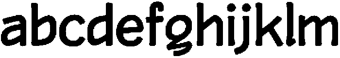 HUHandwriteKR Bold otf (700) FONT