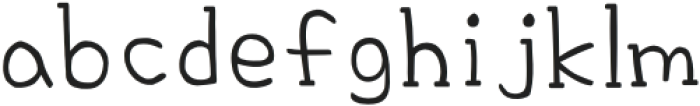 HUKinderland Medium otf (500) Font LOWERCASE