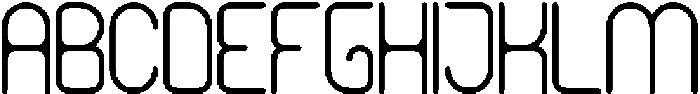 HUMANIZED MACHINE otf (400) Font UPPERCASE