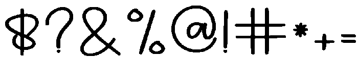 HUMMINGBIRDS Regular otf (400) Font OTHER CHARS