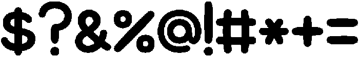 HUMalrang Bold otf (700) Font OTHER CHARS